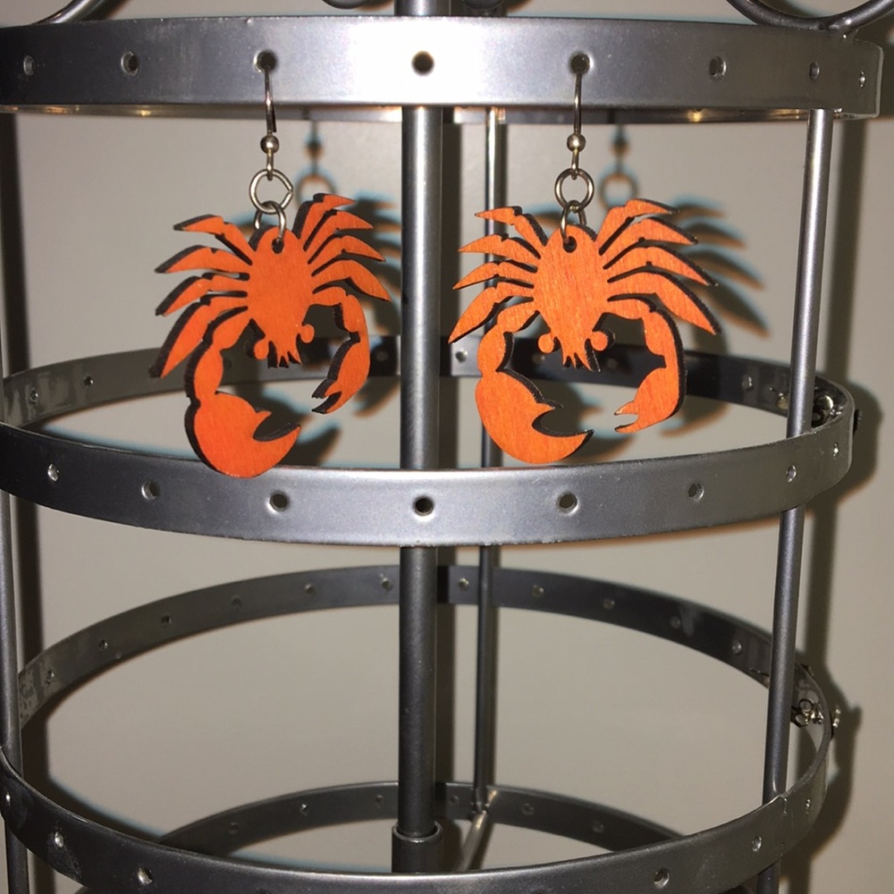 Crab earrings